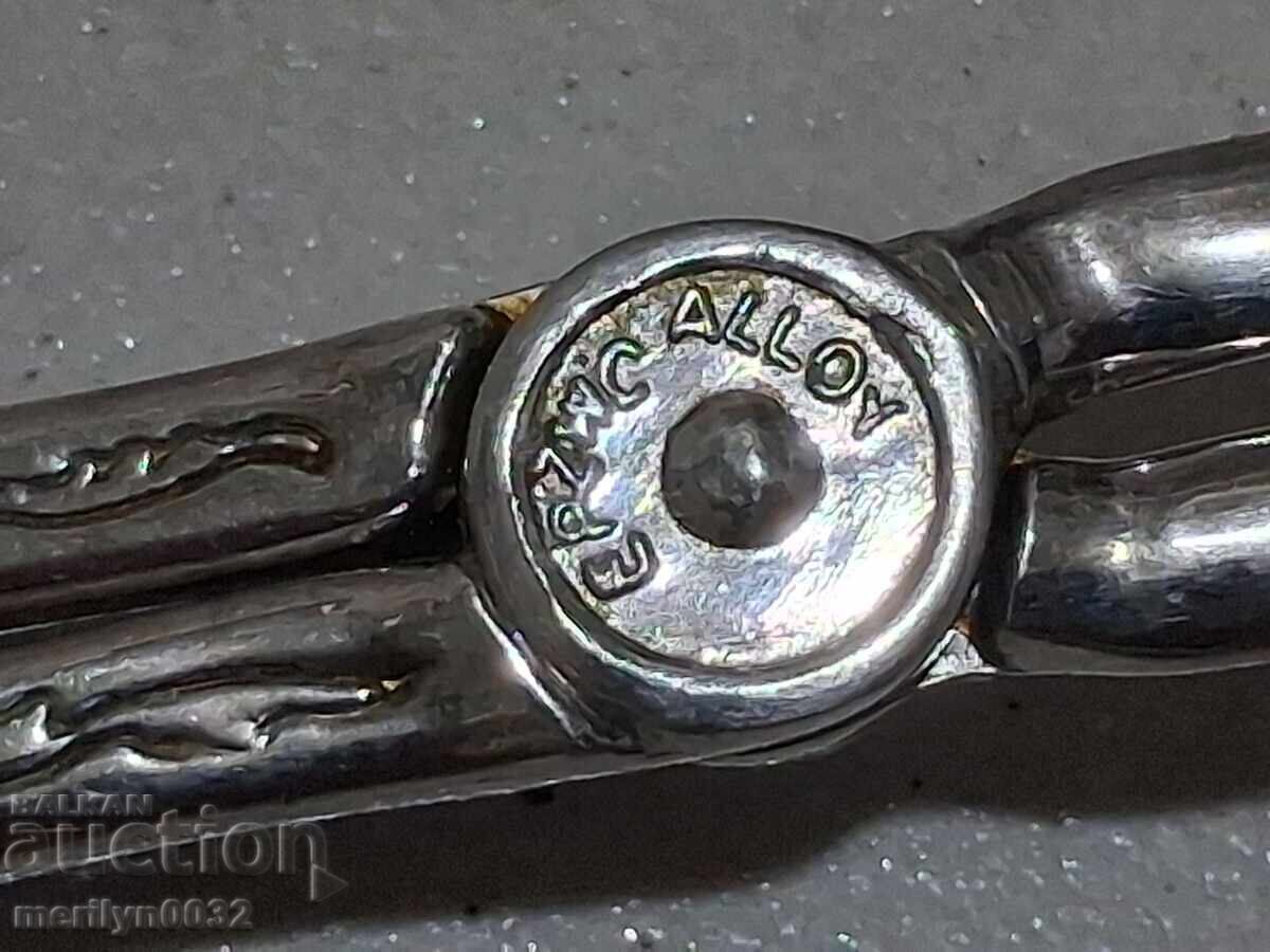 Παράδοση Παλιά λαβίδα σερβιρίσματος κουτάλι ψαλίδι