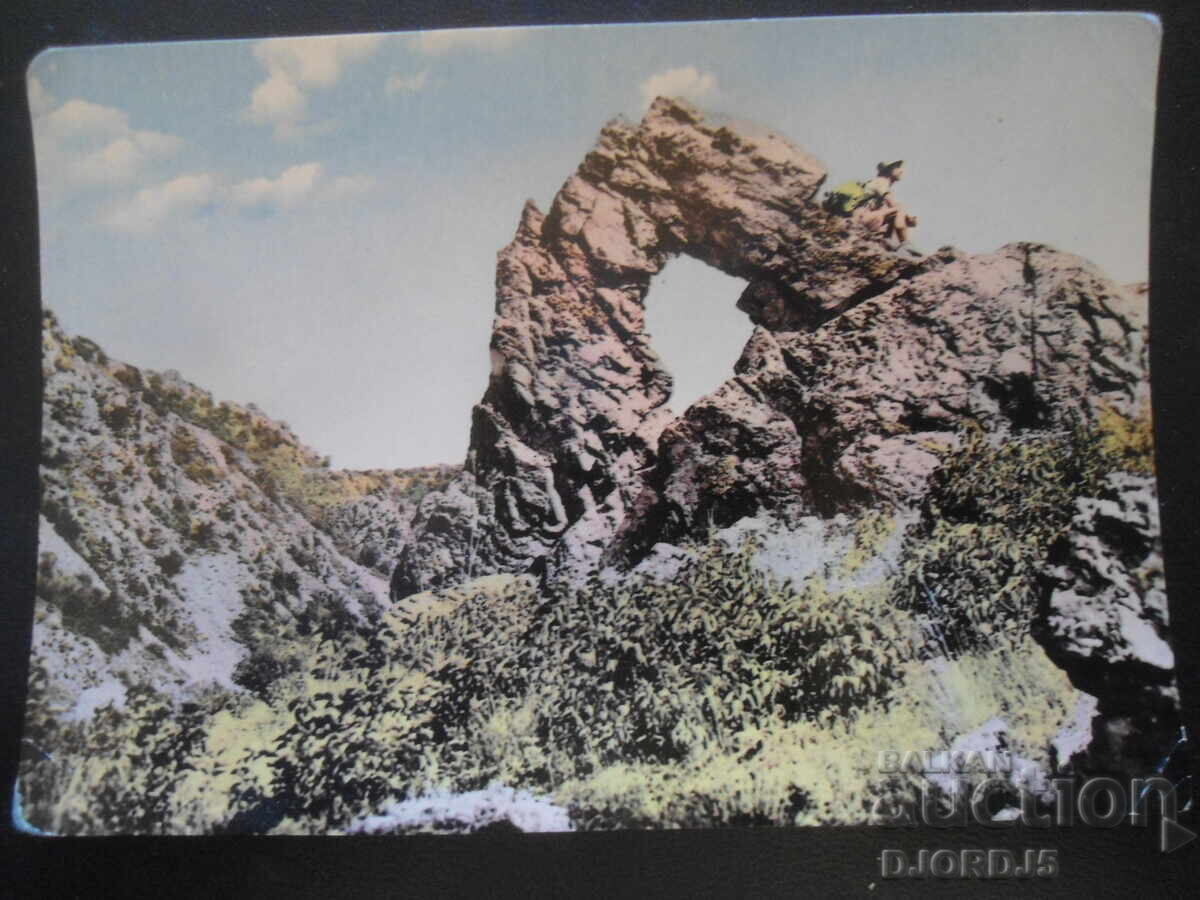 СЛИВЕН. Сините камъни - "Халката", Стара картичка