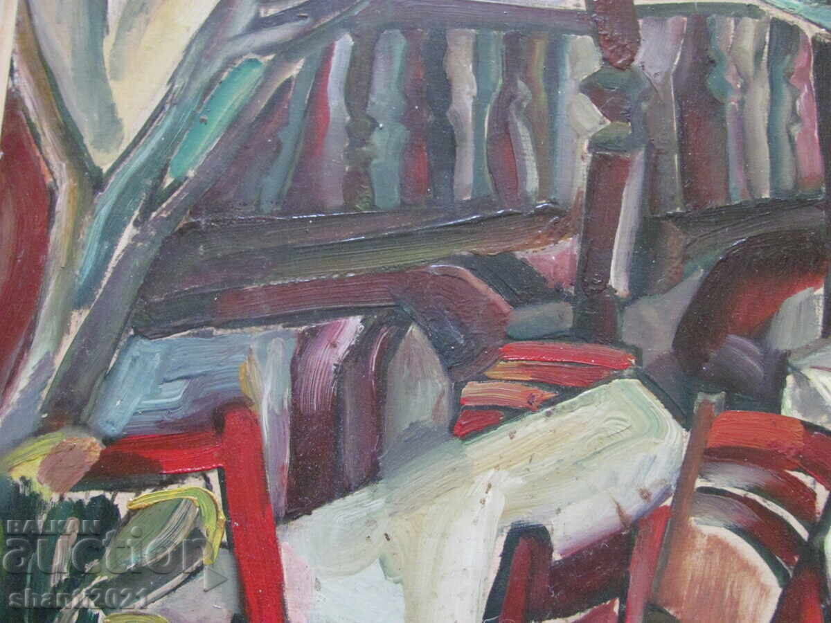 Tablou ulei-placă de fibre 78x54cm cu preț 135.00 BGN | € 69.02 Tablou ulei-placă de fibre 78x54cm cu preț 135.00 BGN | € 69.02