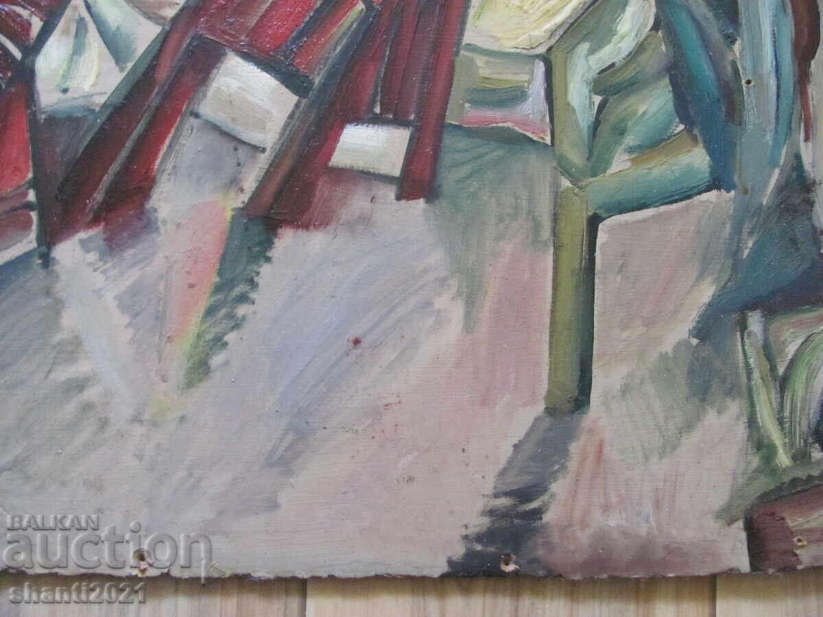 Tablou ulei-placă de fibre 78x54cm - 5 Tablou ulei-placă de fibre 78x54cm - 5