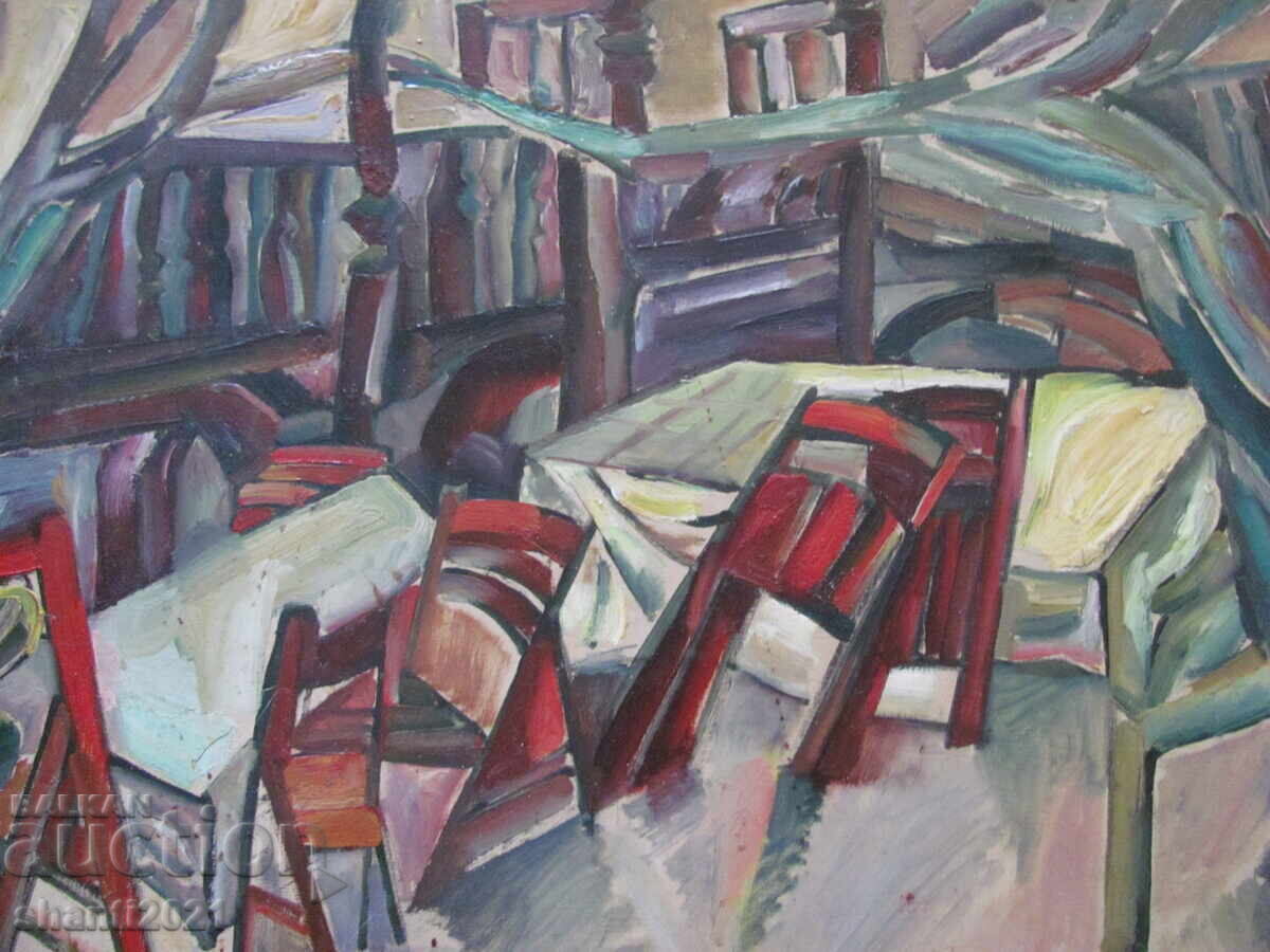 Tablou ulei-placă de fibre 78x54cm - 6 Tablou ulei-placă de fibre 78x54cm - 6