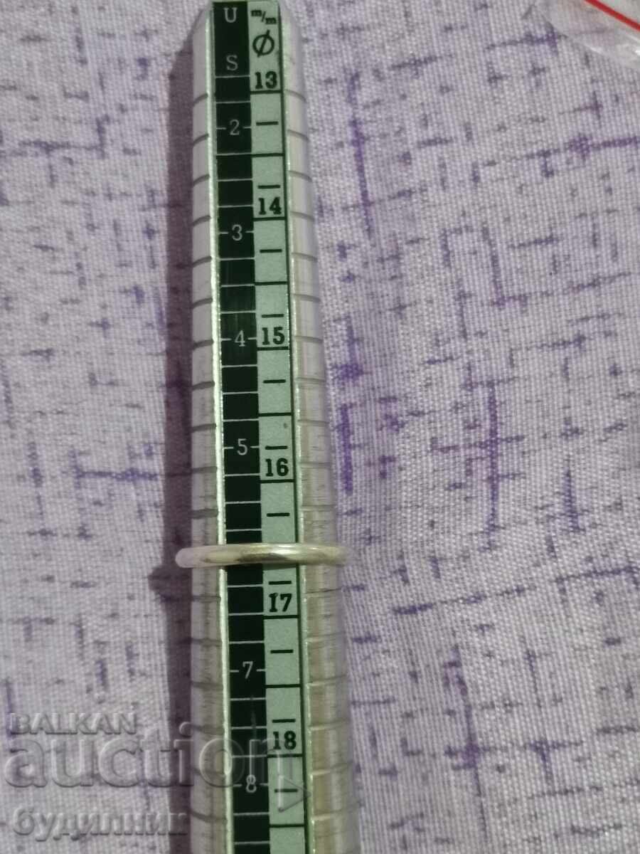 Сребърен пръстен. 16,5мм. Пускам над 100 Аукциона. Разгледай - 6 Сребърен пръстен. 16,5мм. Пускам над 100 Аукциона. Разгледай - 6