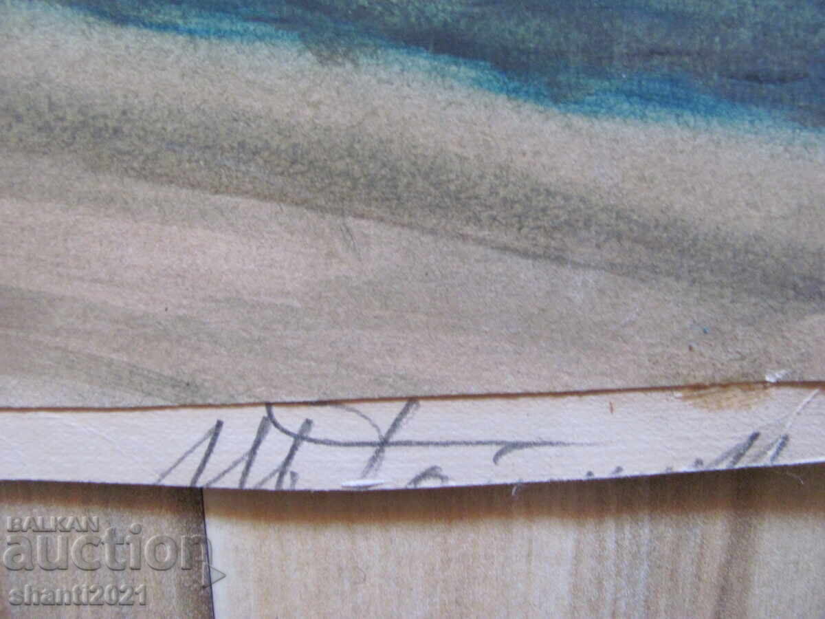 Painting mixed media, Ivan Botusharov, signed 40x30 cm with price 250.00 BGN | € 127.82