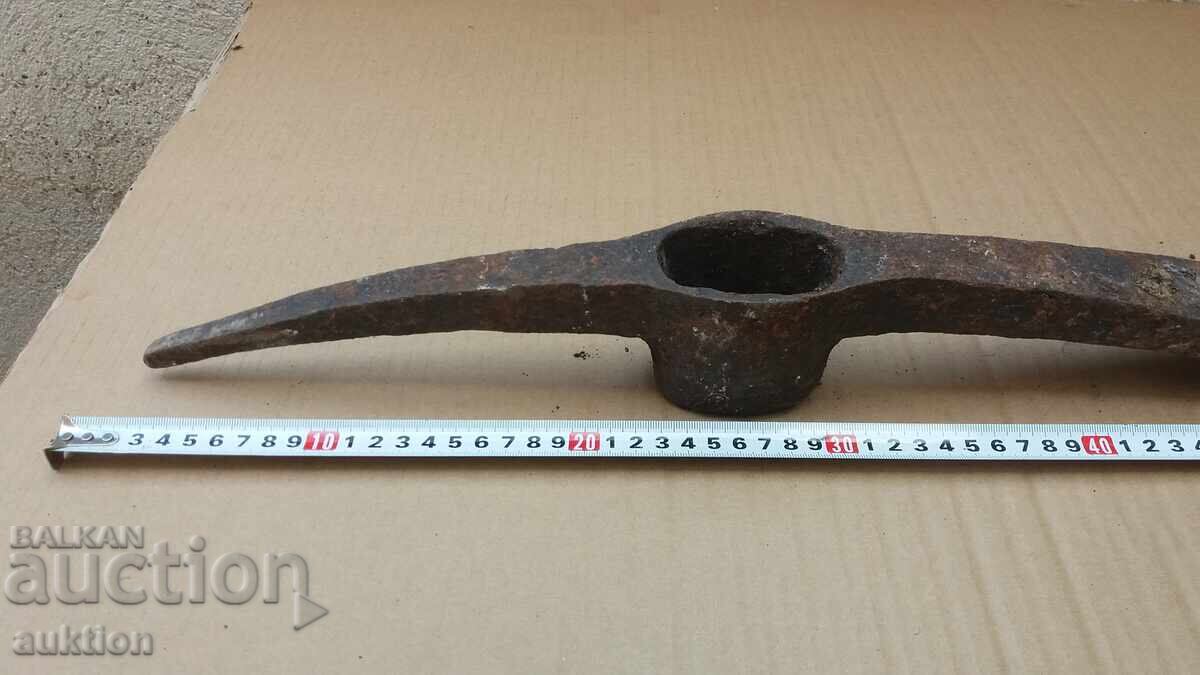 Auction  OLD MASSIVE PICKAXE, TOOL