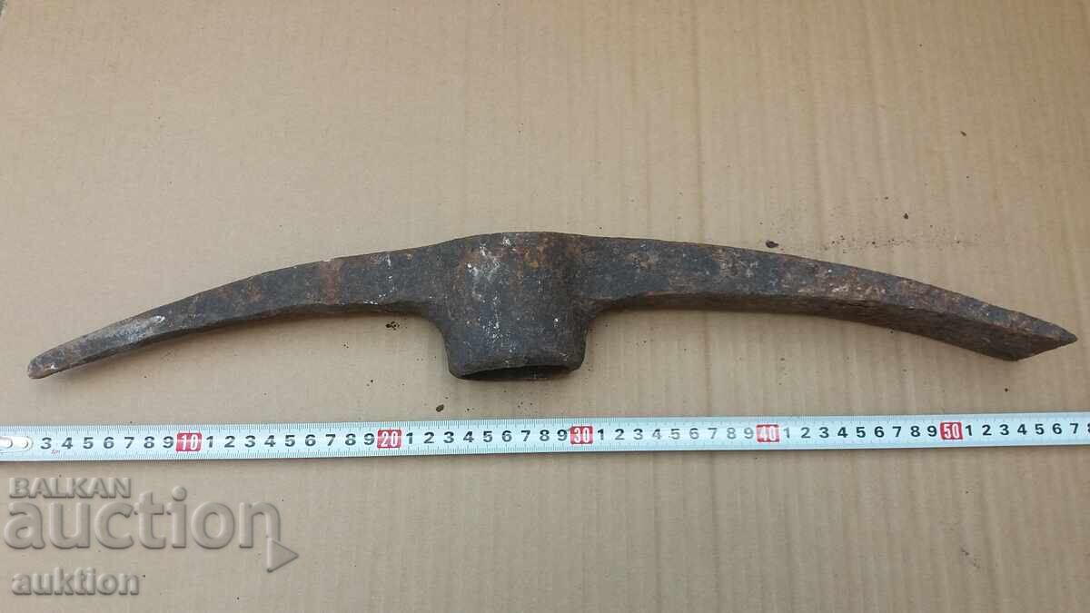 OLD MASSIVE PICKAXE, TOOL - 5