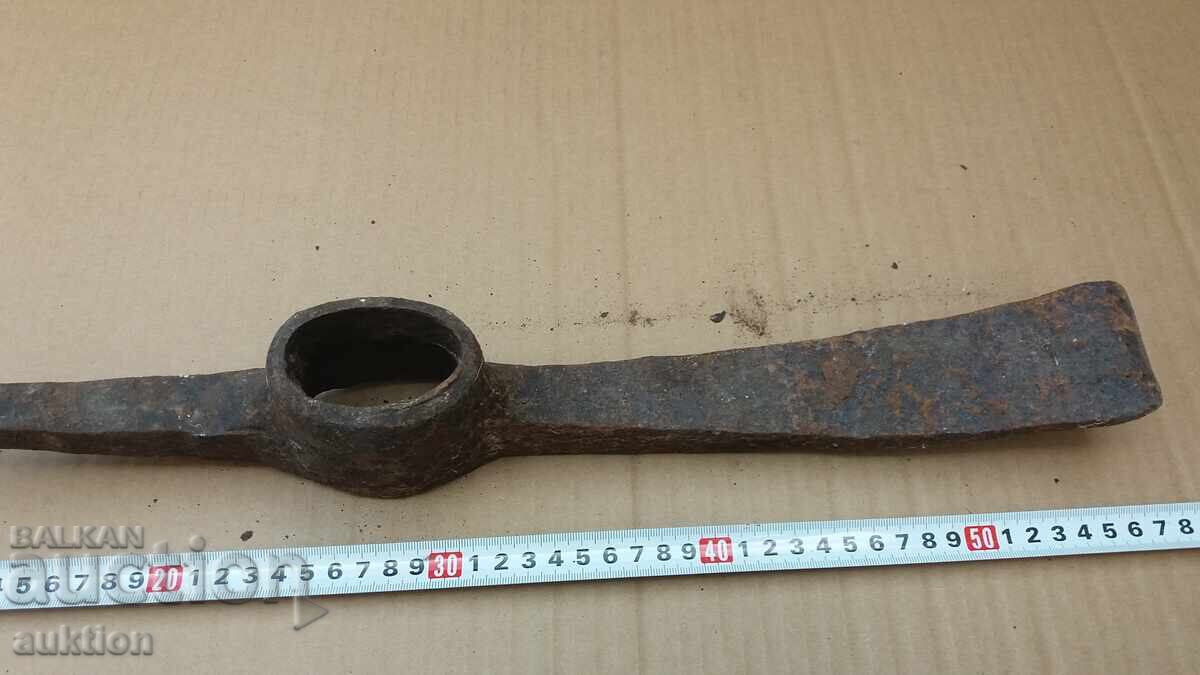 OLD MASSIVE PICKAXE, TOOL - 6