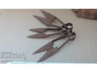 SET DE 3 FOARFECE PENTRU TUNDEREA OILOR