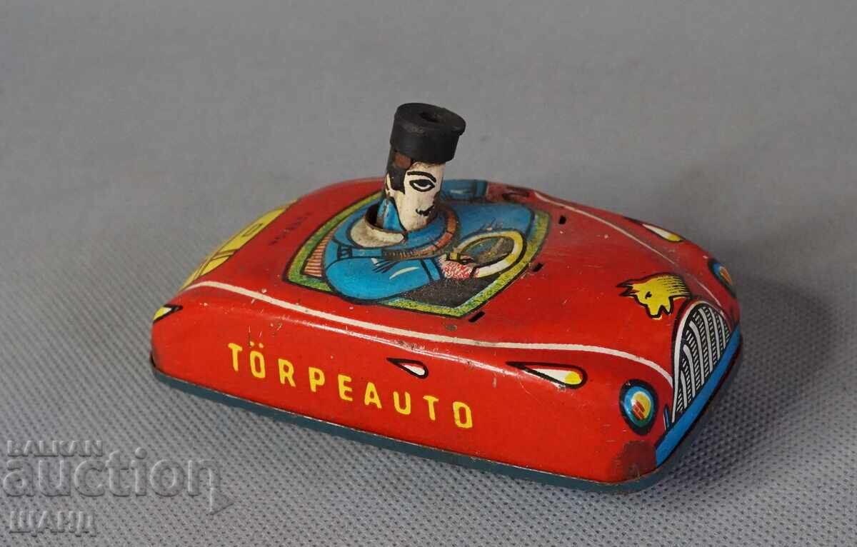 Παλιό Ουγγρικό μεταλλικό μηχανικό παιχνίδι μοντέλο αυτοκινήτου με τιμή 10.15 BGN | € 5.19