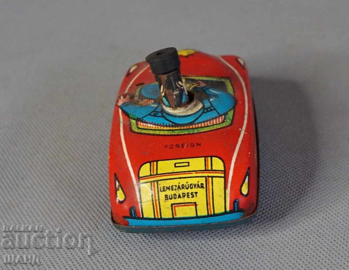 Δημοπρασία Παλιό Ουγγρικό μεταλλικό μηχανικό παιχνίδι μοντέλο αυτοκινήτου