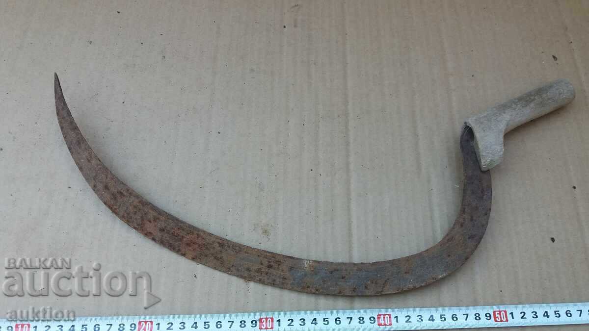 FORGED RENAISSANCE SICKLE - 6