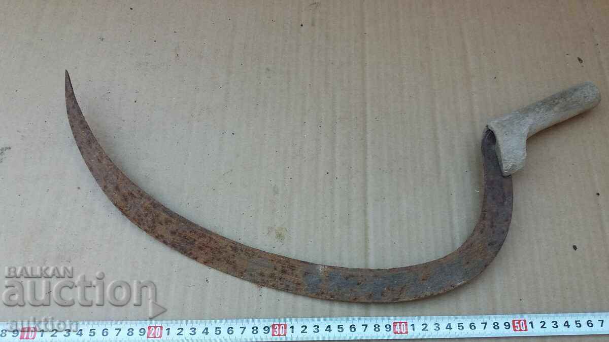 FORGED RENAISSANCE SICKLE - 7