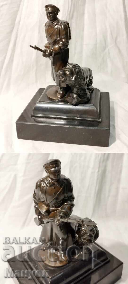 Small sculpture "On the Knife" by Ivan Lazarov with price 3500.00 BGN | € 1789.52