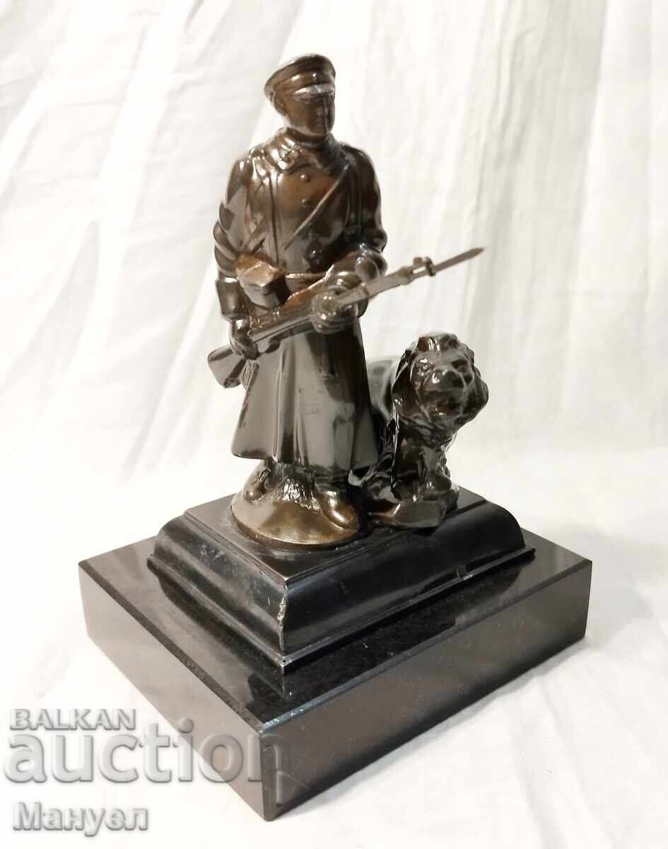 Small sculpture "On the Knife" by Ivan Lazarov