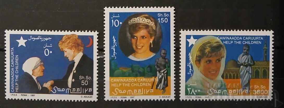 Somalia 1998 Personalități/Lady Diana 13€ MNH