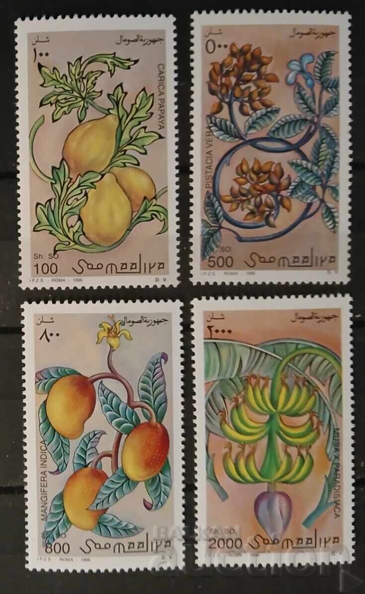 Σομαλία 1996 Φλωρα/Φρούτα 7.75€ MNH