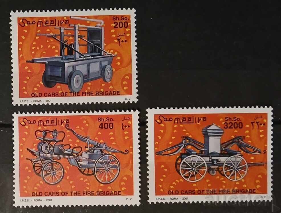 Somalia 2001 Mașini de pompieri 13.75€ MNH