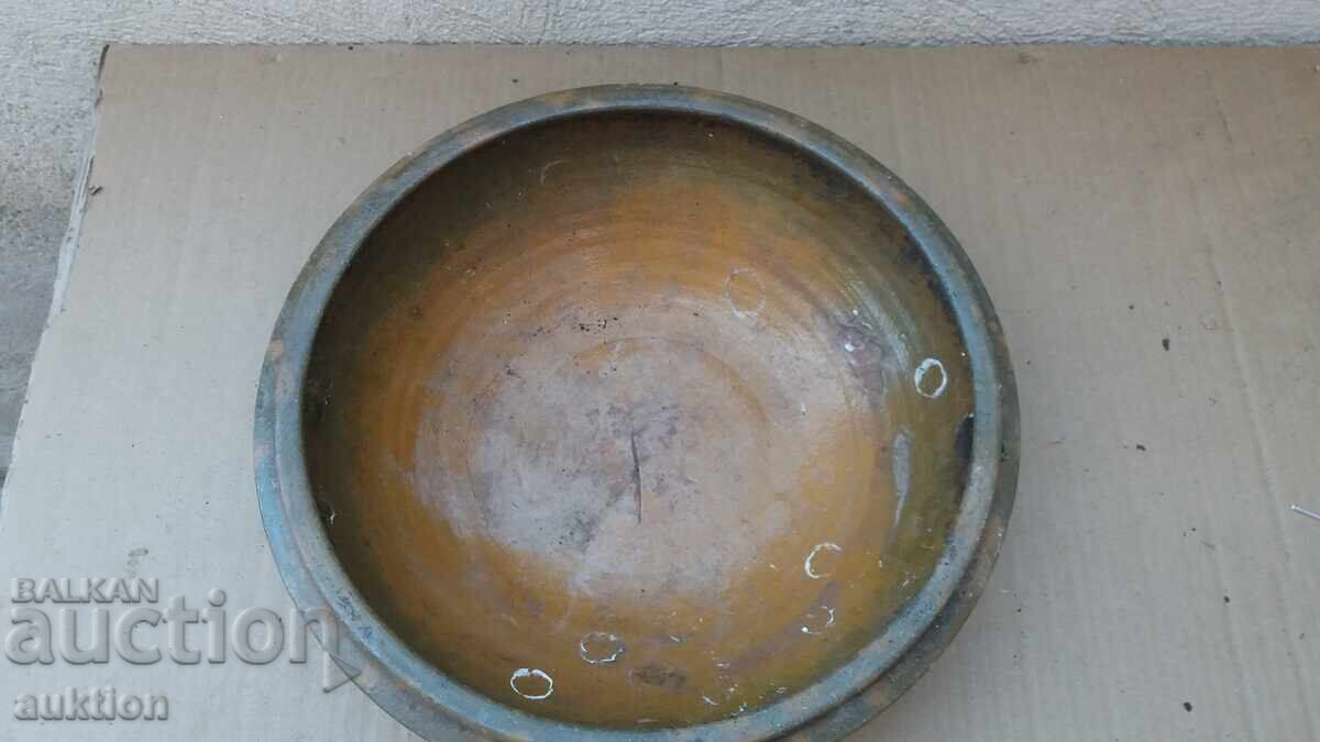 СТАРА ГОЛЯМА ПАНИЦА - ГЮВЕЧ С МАРКИРОВКА 30ТЕ ГОДИНИ с цена 9.99 лв. | € 5.11