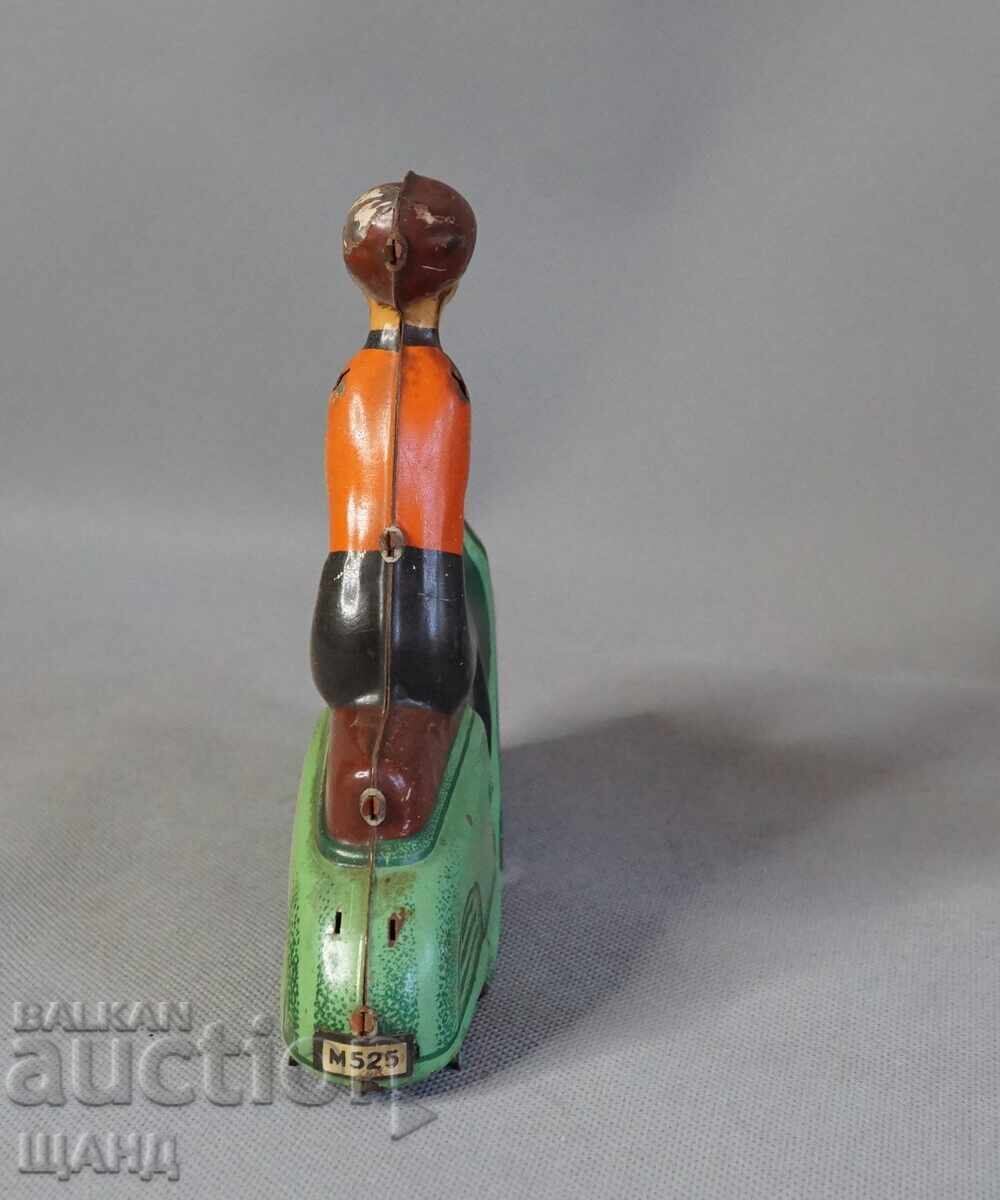 Доставка на Веспа Стара Немска метална механична играчка модел мотор