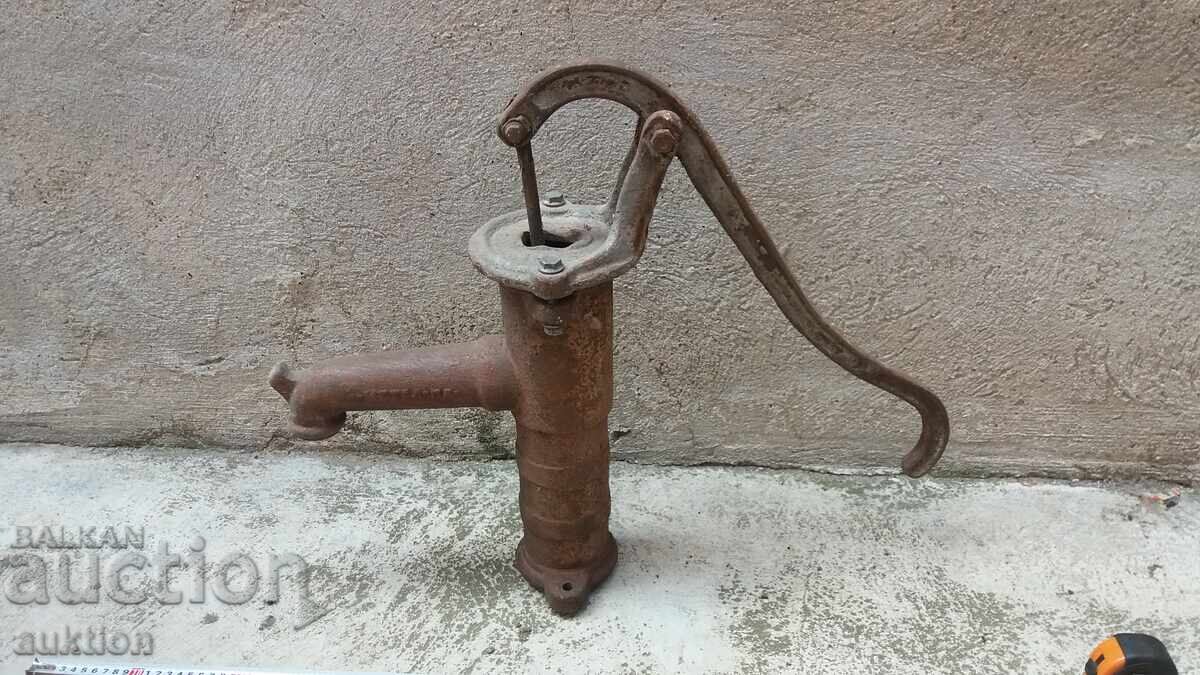 POMPĂ DE GRĂDINĂ MASIVĂ MANUALĂ - FONTĂ, SOC