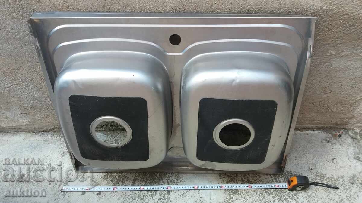 ΝΕΡΟΧΥΤΗΣ - ΑΝΟΞΕΙΔΩΤΟ ΑΤΣΑΛΙ ΜΕ ΔΥΟ ΛΕΚΑΝΕΣ - 6