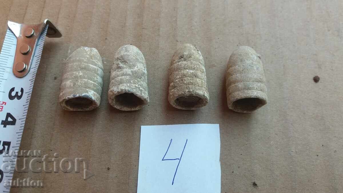 Licitație LOT DE 4 CARTUȘE DE CRÂNCĂ - PLUMB Licitație LOT DE 4 CARTUȘE DE CRÂNCĂ - PLUMB