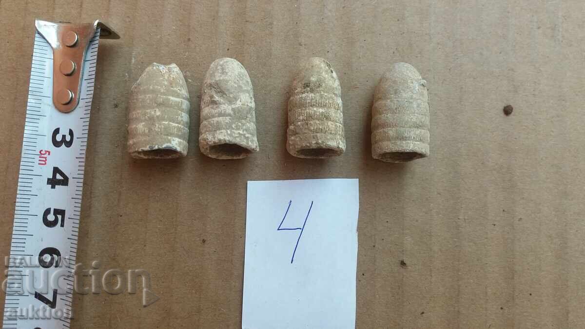 LOT DE 4 CARTUȘE DE CRÂNCĂ - PLUMB LOT DE 4 CARTUȘE DE CRÂNCĂ - PLUMB