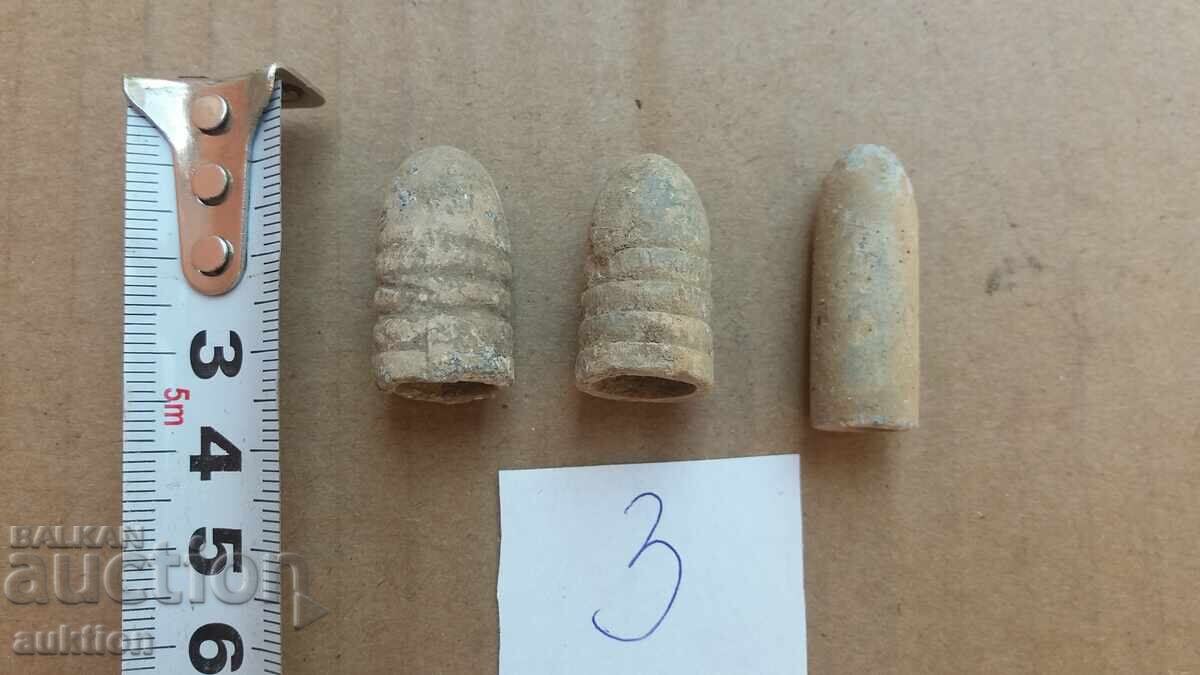 Доставка на ЛОТ ОТ 3 ПАТРОНА ОТ КРЪНКА - ОЛОВО