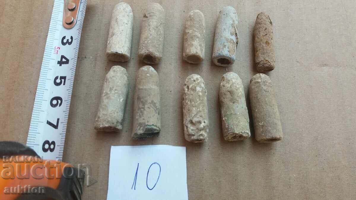 Аукцион ЛОТ ОТ 10 ПАТРОНА ОТ КРЪНКА - ОЛОВО