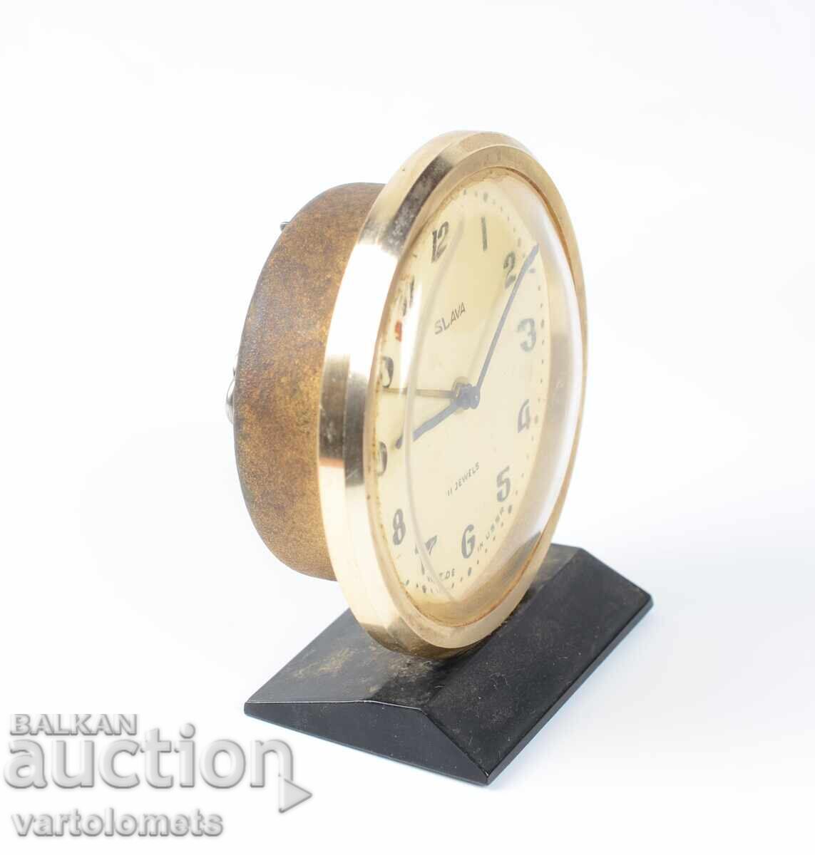 Licitație Ceas deșteptător SLAVA URSS - funcționează