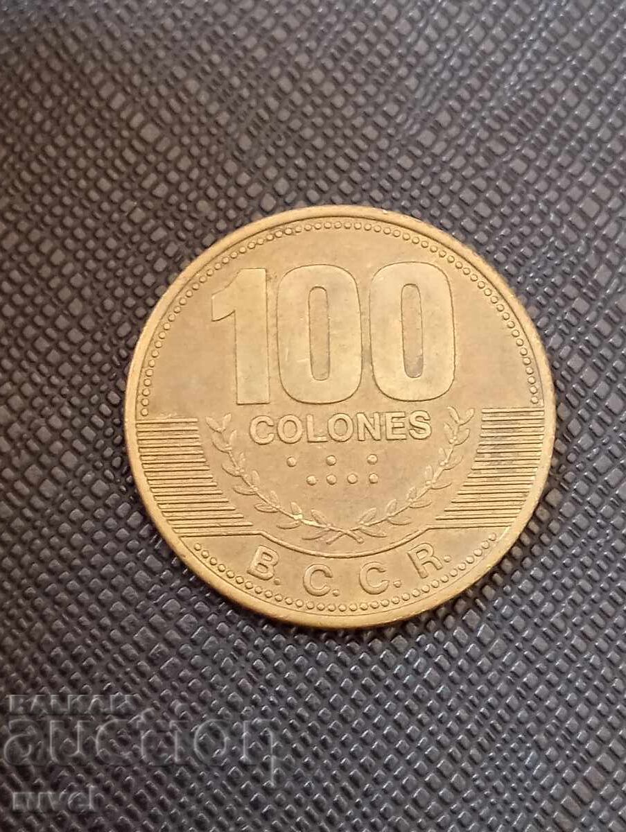 Costa Rica 100 Colones 2007
