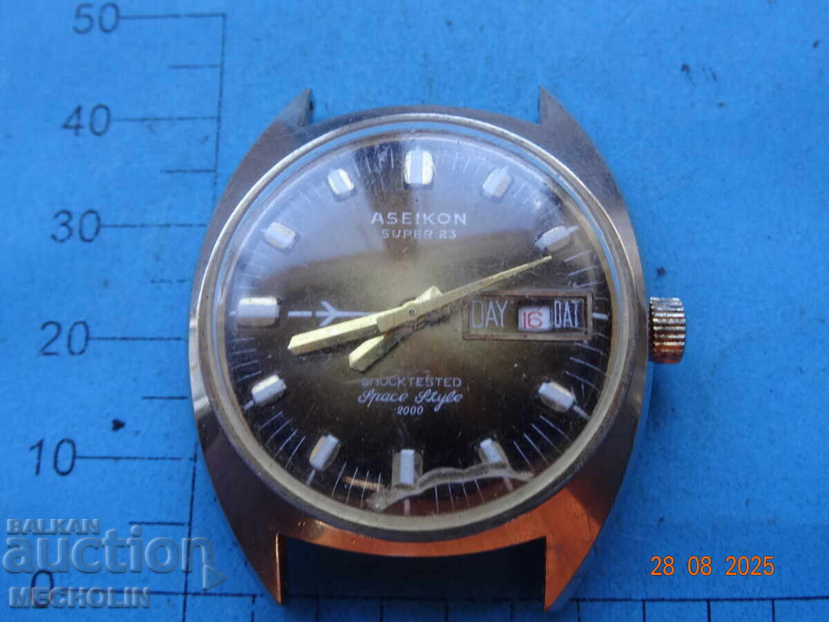 COLLECTOR'S WATCH ASEIKON SUPER 23 with price 20.00 BGN | € 10.23