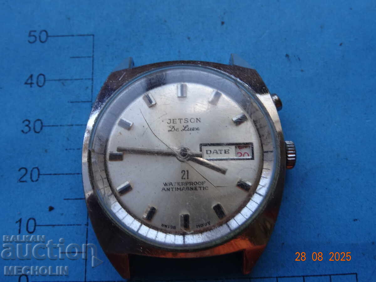 Συλλεκτικό Ρολόι Ελβετικό JETSON DE LUXE με τιμή 20.00 BGN | € 10.23