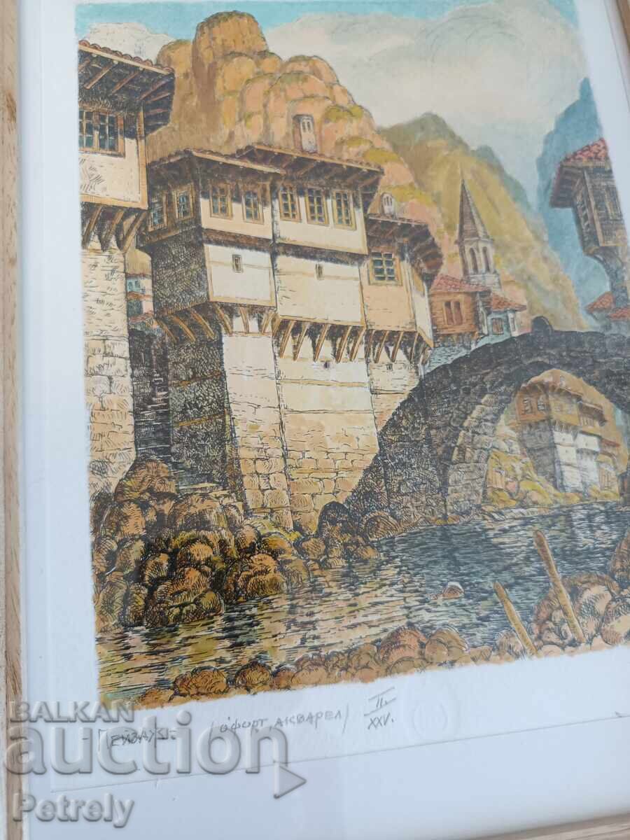 Delivery of Božidar Georgiev Painting