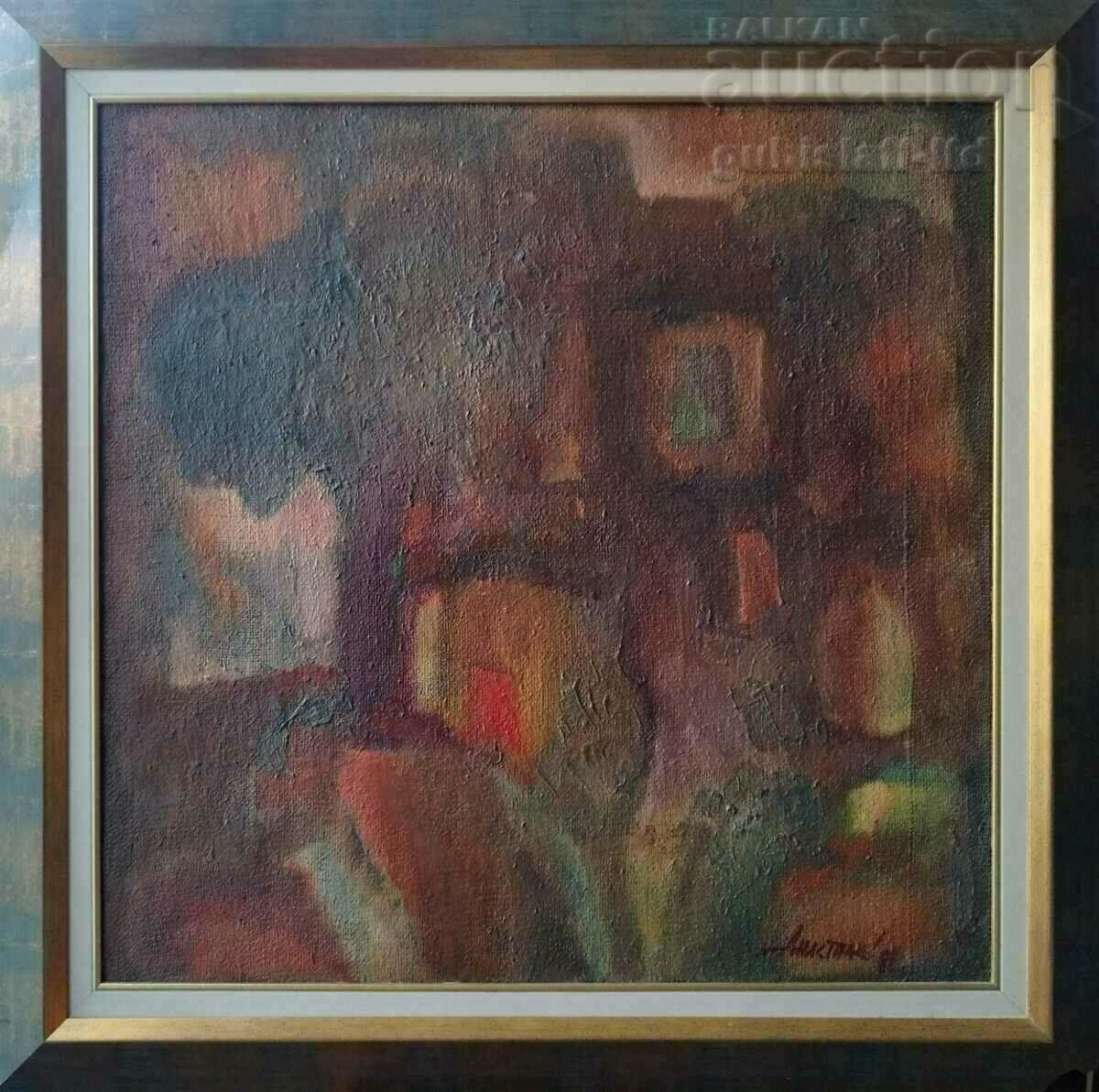 Ζωγραφική, τοπίο, τέχνη. Anastas Kamburov, 1981