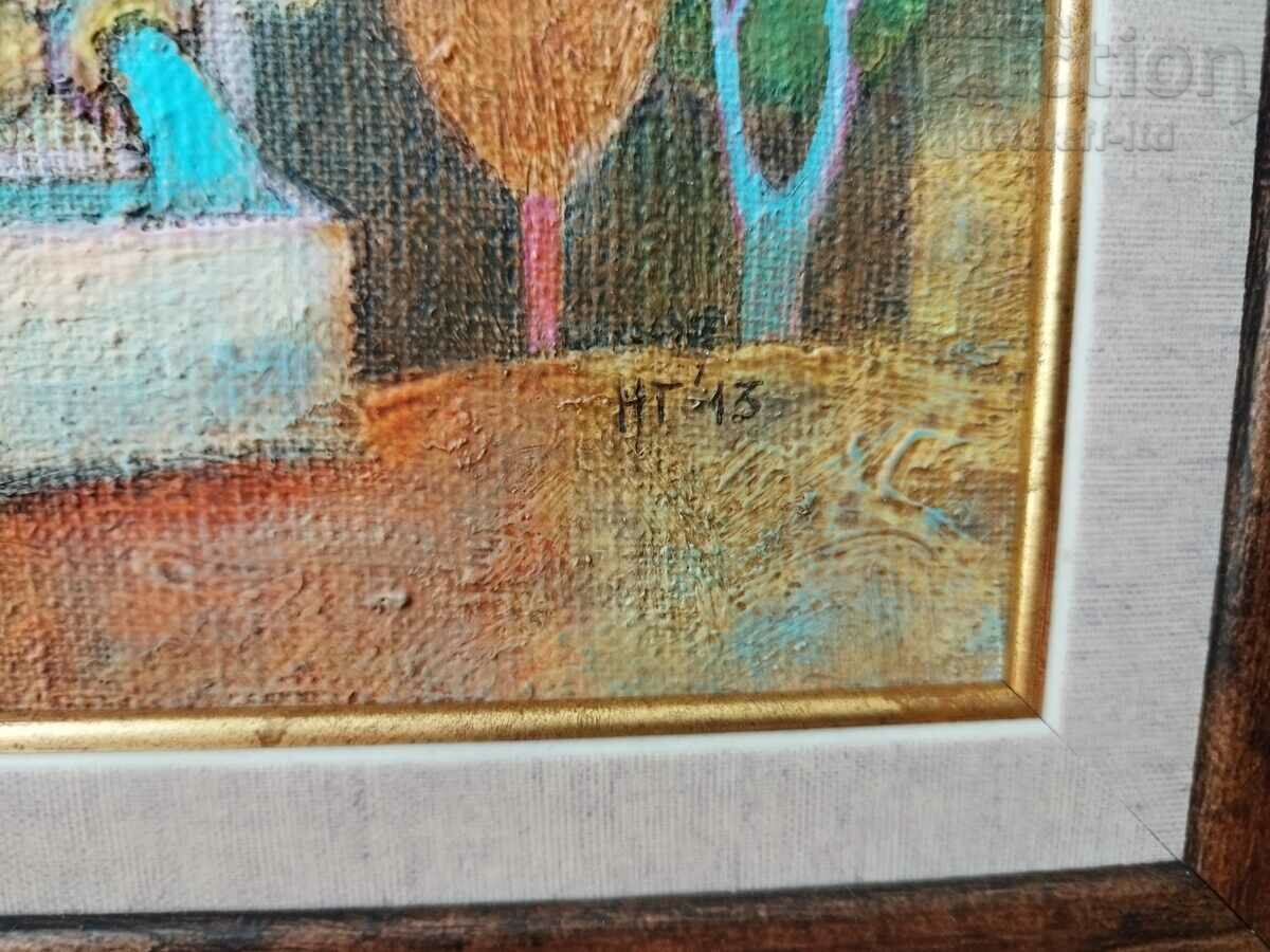 Auction  Painting "Landscape from the Rhodopes", art. N. Todorov, 2013