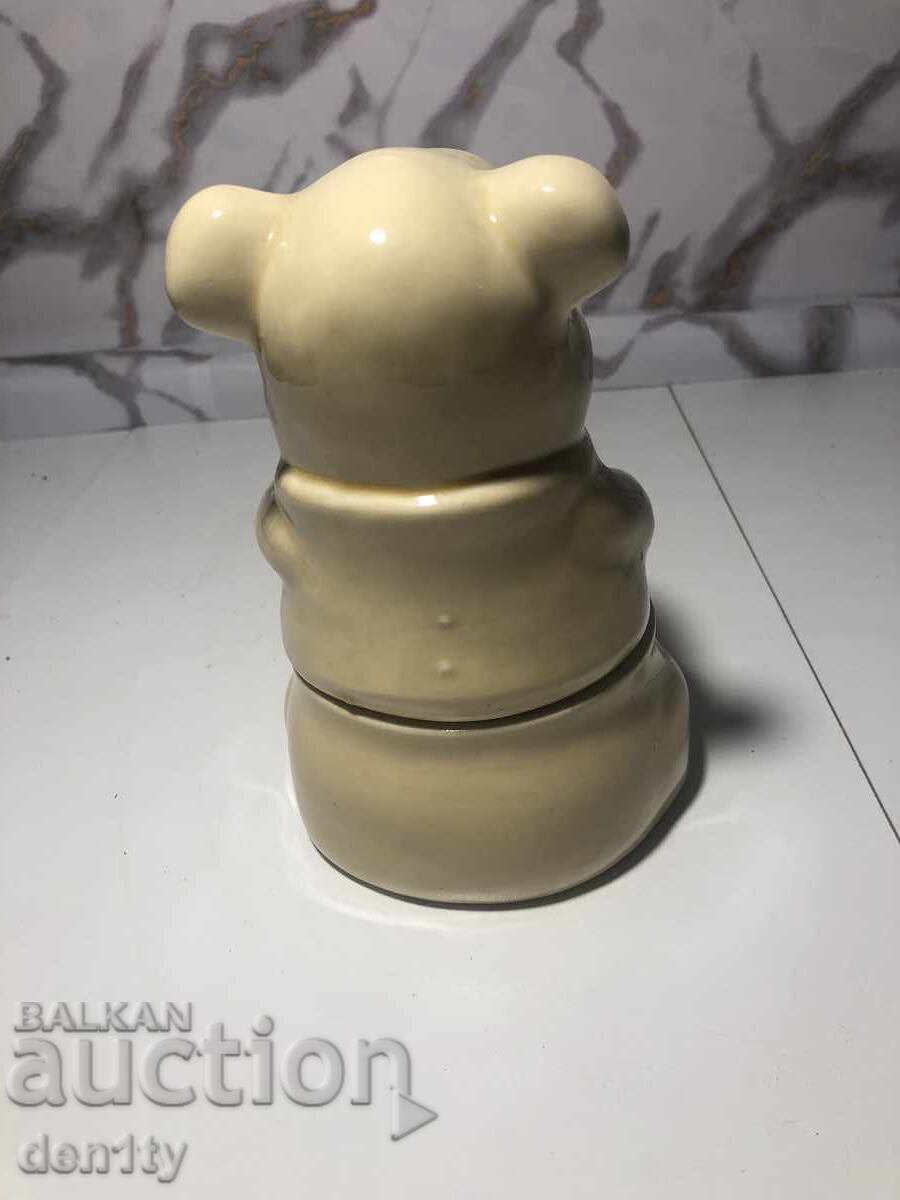 Licitație Borcan ceramic pentru biscuiți cu Winnie the Pooh