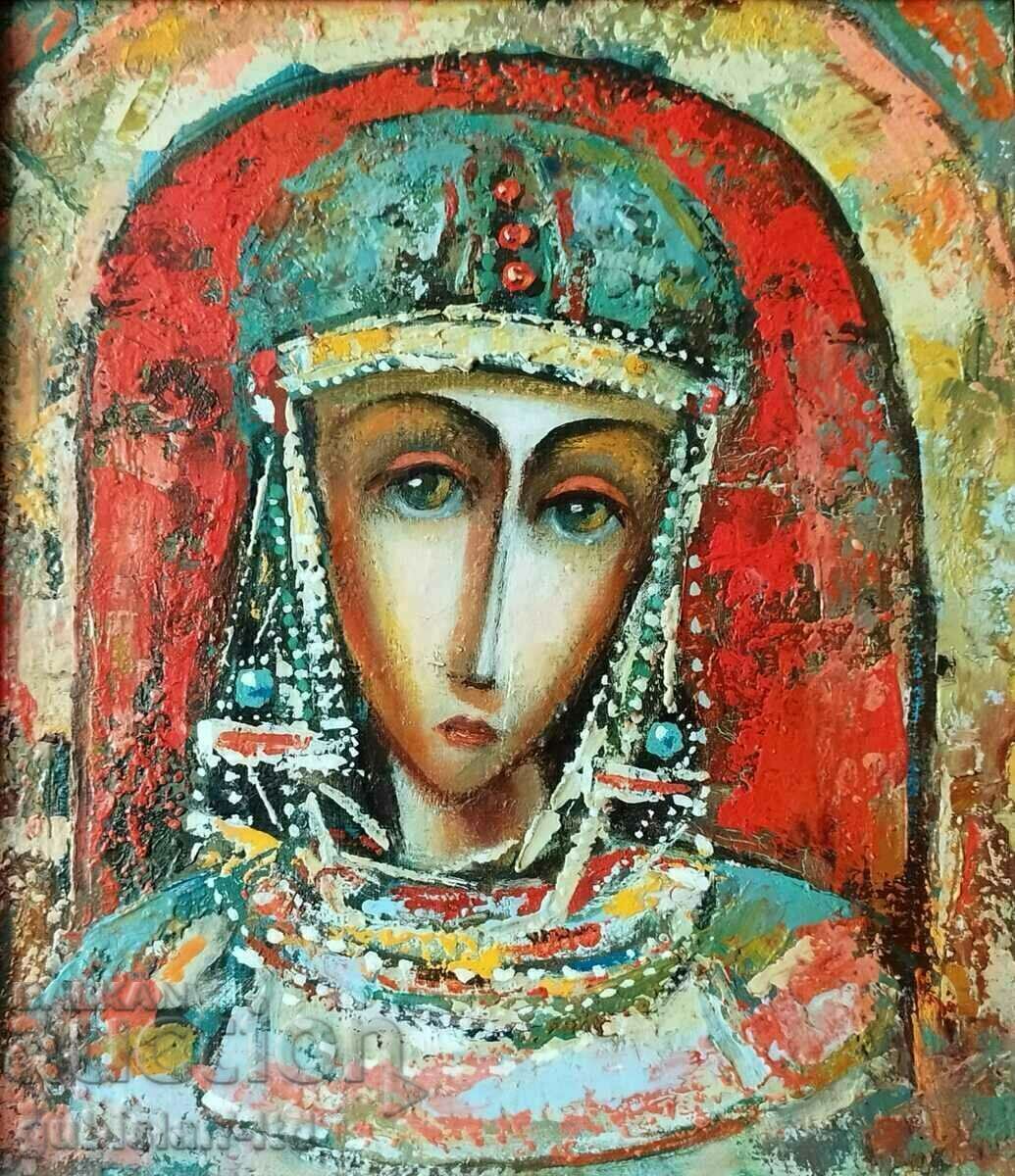 Ζωγραφική, πορτραίτο, Queen of Tarn, δεκαετία του 1980. με τιμή 700.00 BGN | € 357.90