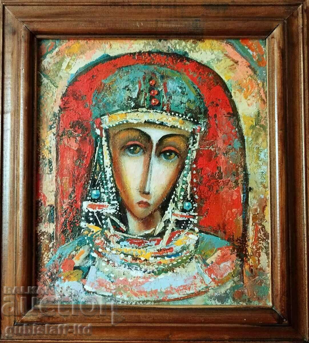 Ζωγραφική, πορτραίτο, Queen of Tarn, δεκαετία του 1980.