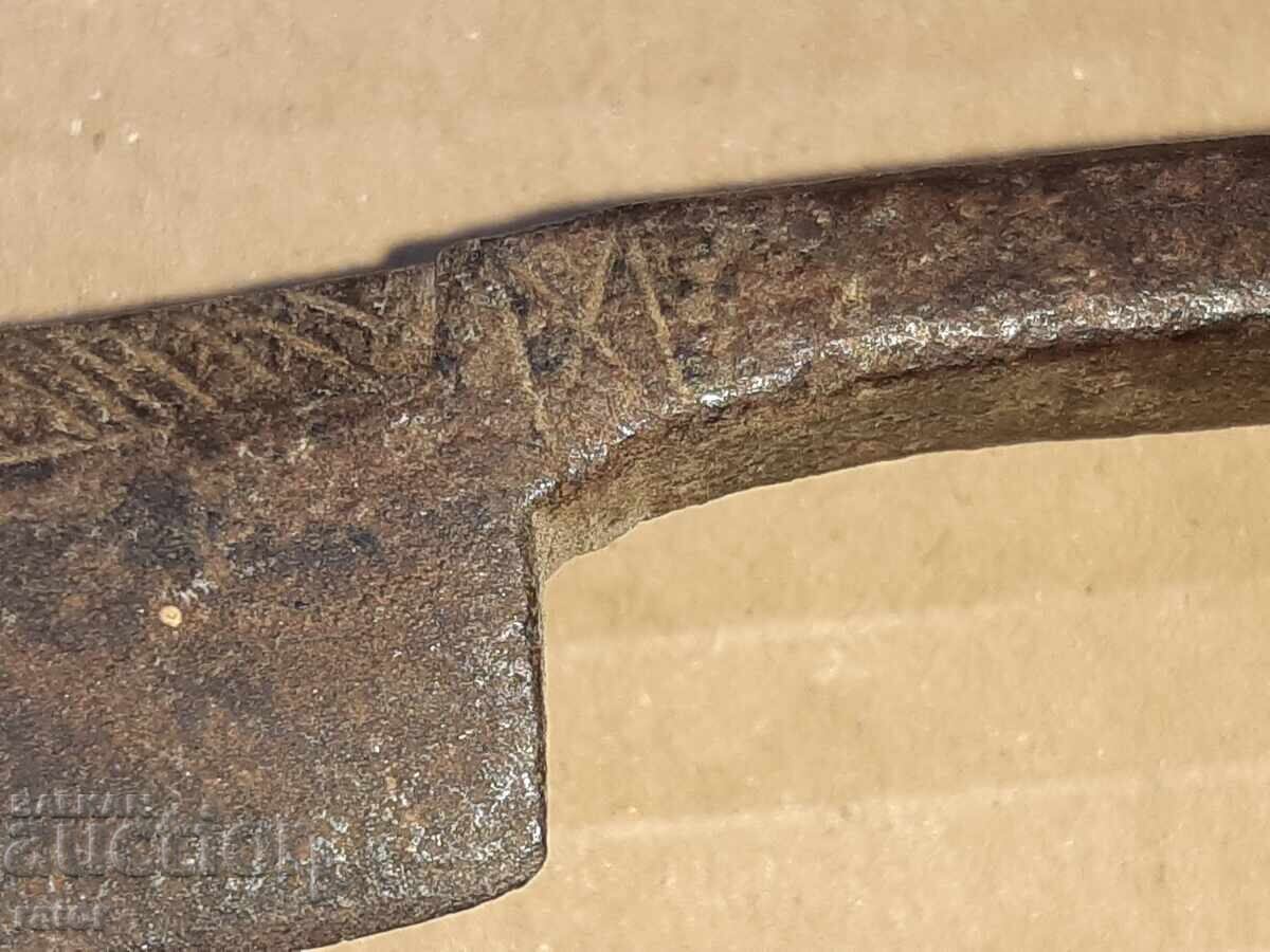 Παλαιό χειροποίητο ρουκάνι, πλάνη, εργαλείο, Σήμα του μάστορα - 7 Παλαιό χειροποίητο ρουκάνι, πλάνη, εργαλείο, Σήμα του μάστορα - 7