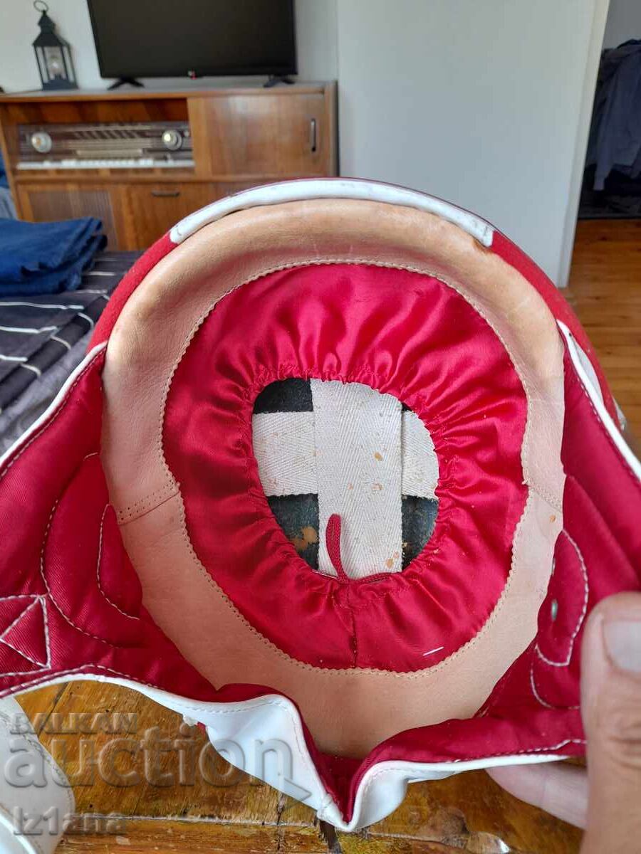 Casca veche de motociclist - 7