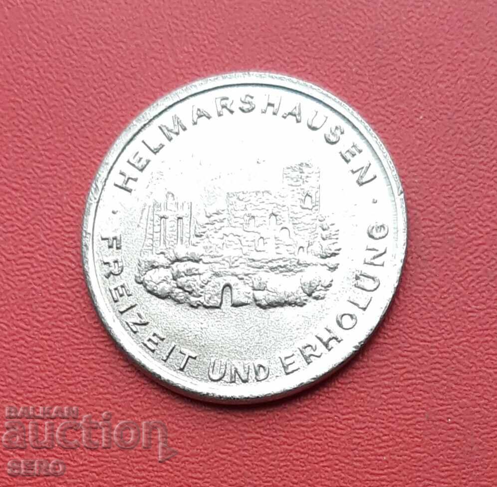 Μετάλλιο-Γερμανία-πόλη Bad Karlshafen-σπα κέντρο Μετάλλιο-Γερμανία-πόλη Bad Karlshafen-σπα κέντρο