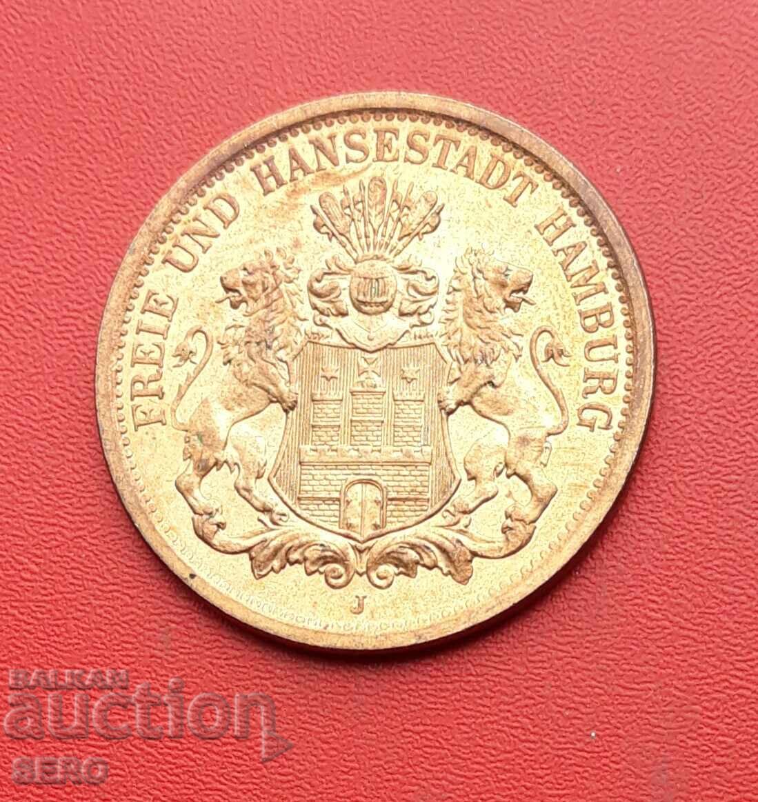 Medalie-Germania-Hamburg 1975-100 g. monede hamburgheze Medalie-Germania-Hamburg 1975-100 g. monede hamburgheze