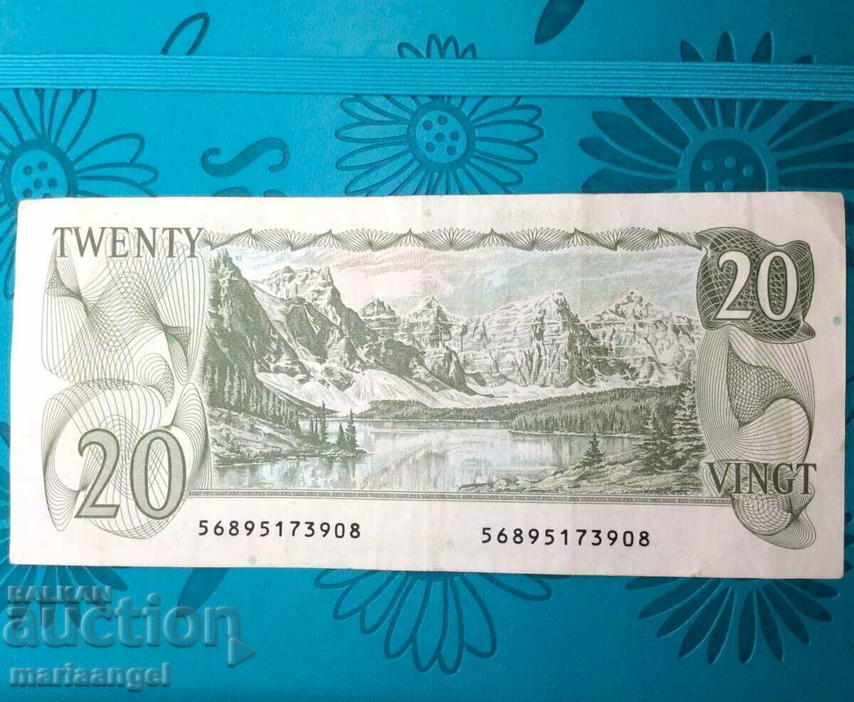 Канада 20 долара 1979 с цена € 28.63 | 56.00 лв.