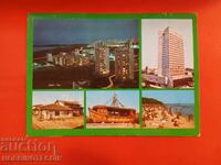 БЪЛГАРИЯ ПЪТУВАЛА КАРТИЧКА БУРГАС САЩ 1995