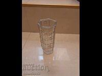 Glass vase retro social