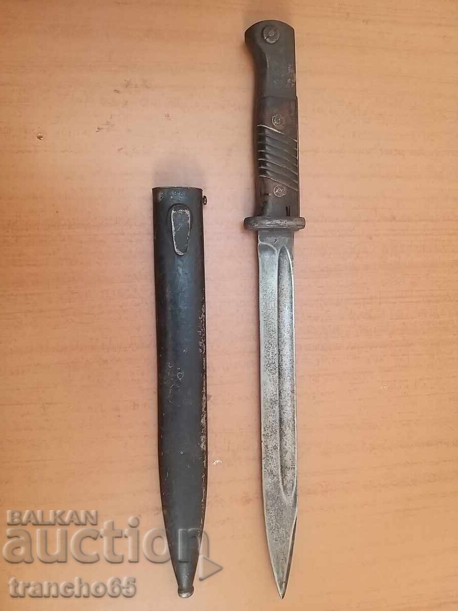Baionetă germană "Mauser" 1898 din Al Doilea Război Mondial