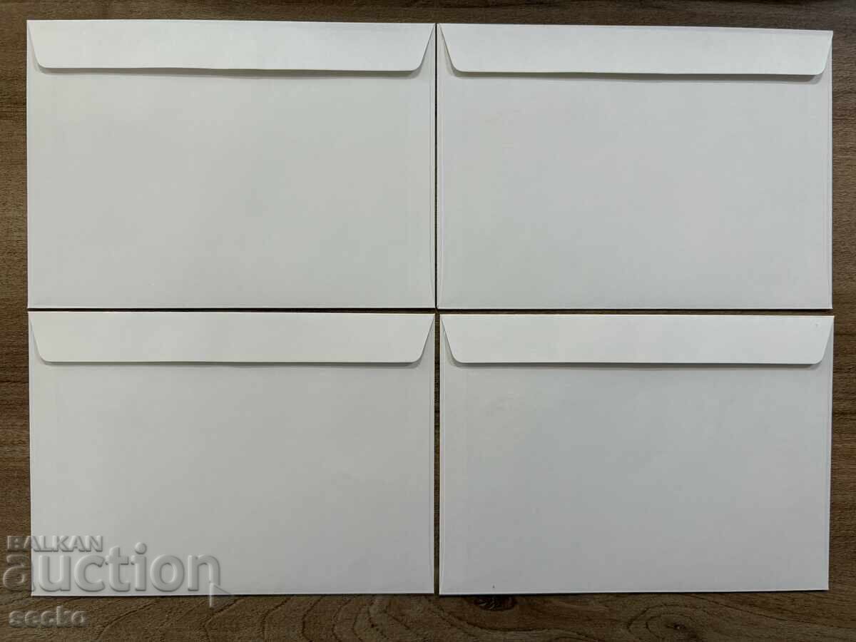 Гърнзи - Комплект първодневни пликове - Морски животни(1990) с цена 4.00 лв. | € 2.05