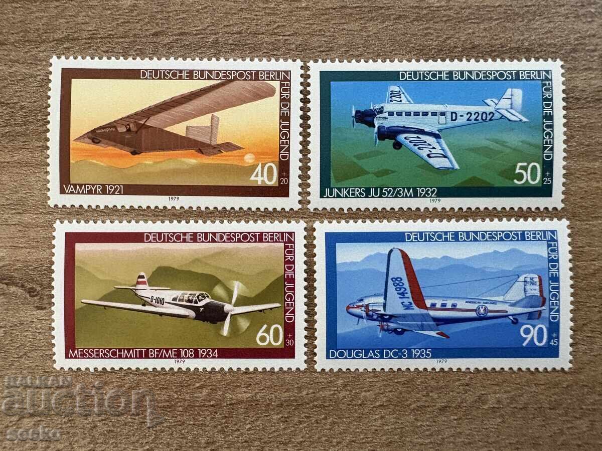 Berlin - Bunăstare pentru tineret - Avioane (1979) MNH