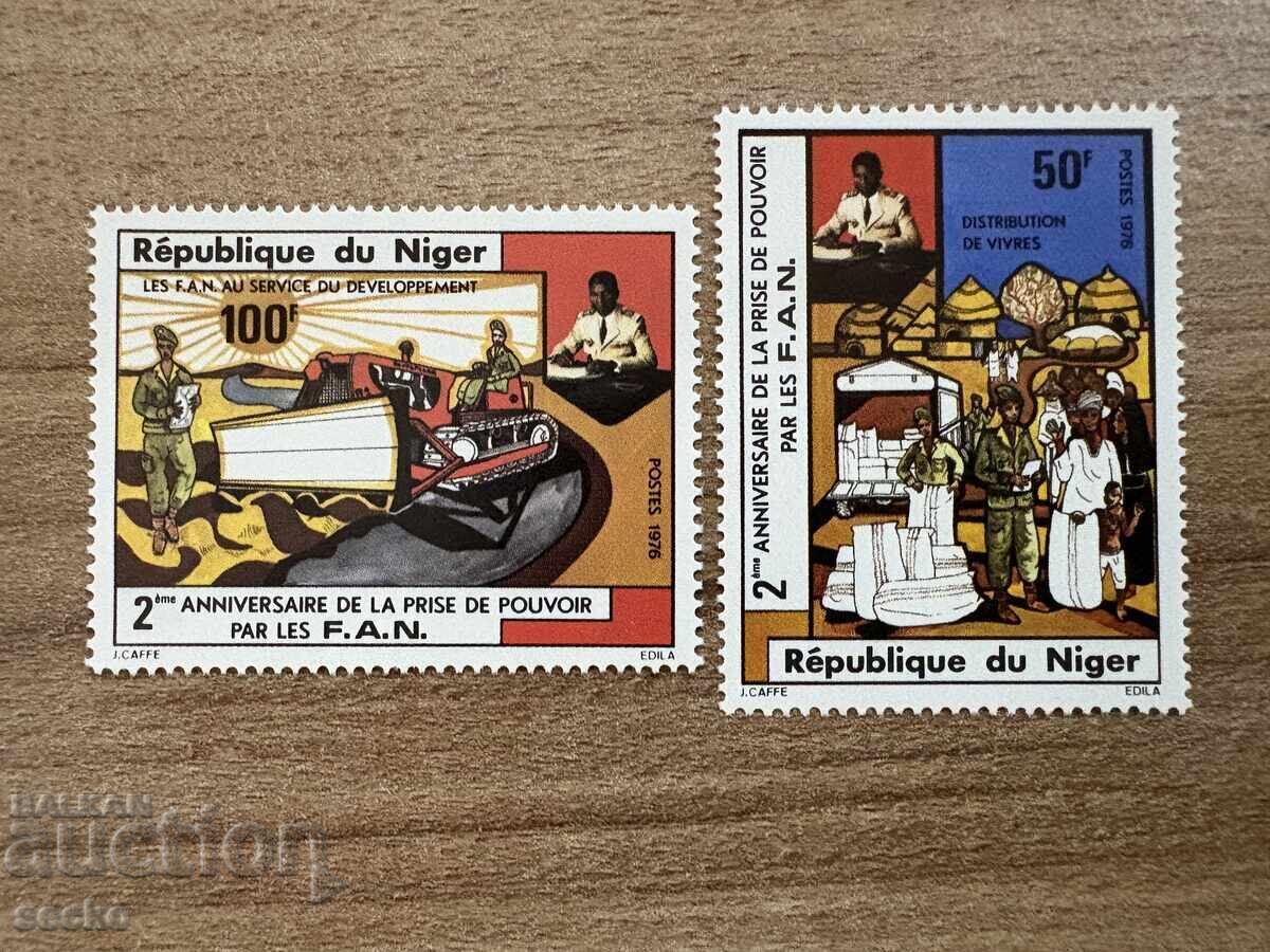 Нигер - 2 г. от военния преврат (1976) MNH Нигер - 2 г. от военния преврат (1976) MNH