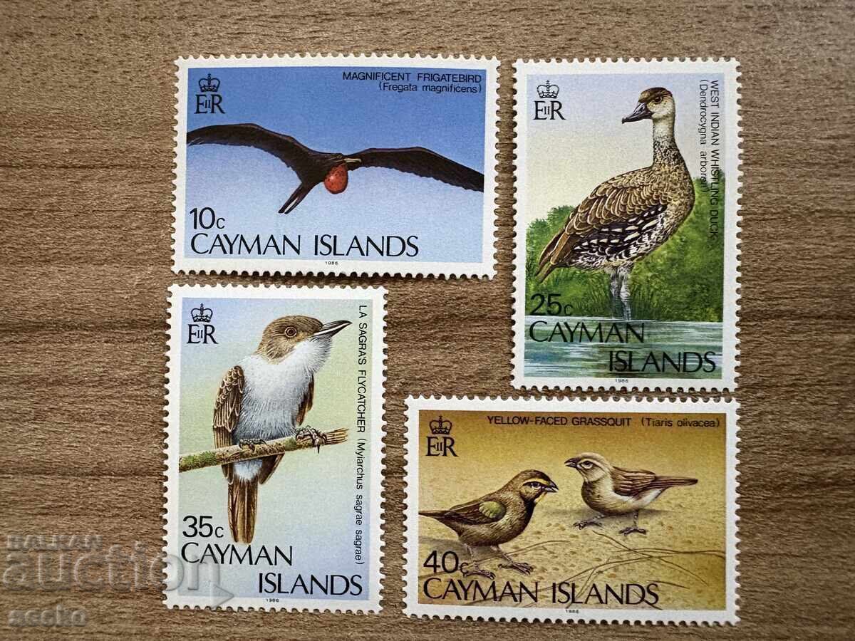 Кайманови острови - Птици (1986) MNH